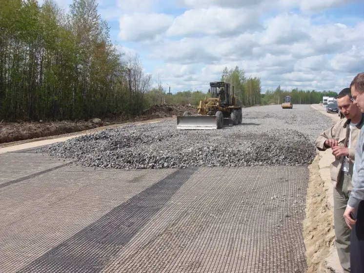 Geosynthetics in road construction